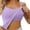 Purple, variant on Women's Camisoles Purple Tank Top Built in Bra Spaghetti Strap Cami Tank Womens Undershirts Camisole