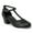 Black Pu, variant on Chase & Chloe Women's Vintage-Inspired T-Strap Chunky Heel Mary Jane Pumps with Cutout Detail