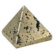 Raw Pyrite Crystal Pyramid – Natural Healing Stone (1.5 Inch)