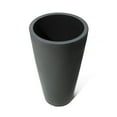 thumbnail image 4 of Step2 Tremont Plastic Black Round Planter 15" W x 15" D x 28" H Pot, 4 of 11