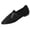 Fashion Shoes - Black, variant on Samdudou Flat Shoes for Women Closed Toe Pointed Front Slip On Loafers Faux Suede Texture Bold Metallic Buckle Strap Detail Chic Dressy Footwear for Formal Events