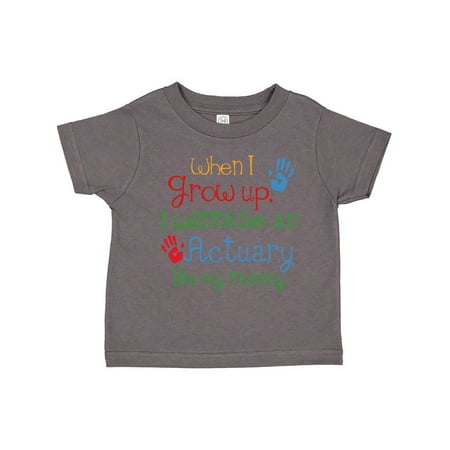 

Inktastic Actuary Like Mommy Gift Toddler Boy or Toddler Girl T-Shirt