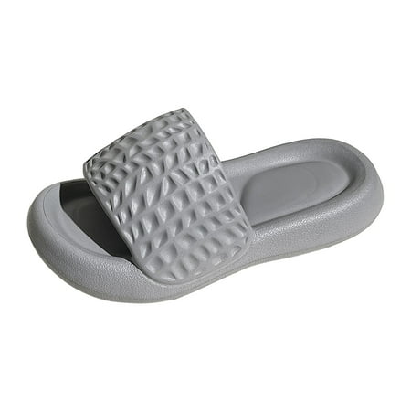 

ZHAGHMIN Travel Slippers Summer Home Indoor Thick Soled Bathroom Couple Sandals Scuff Mens Slippers Mens+Slippers+Size+11 Cool Slippers For Men Outdoor Boys Slippers Size 7 Men Mens Arch Support Sli