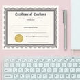 thumbnail image 5 of 25 Sheet Eagle Embossed Gold Foil Stickers Certificate Seals for Festival Invitations Graduation Notary Seals, 5 of 7