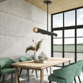 thumbnail image 2 of Livex Lighting - Novato - 3 Light Linear Chandelier in Contemporary Style - 6, 2 of 8