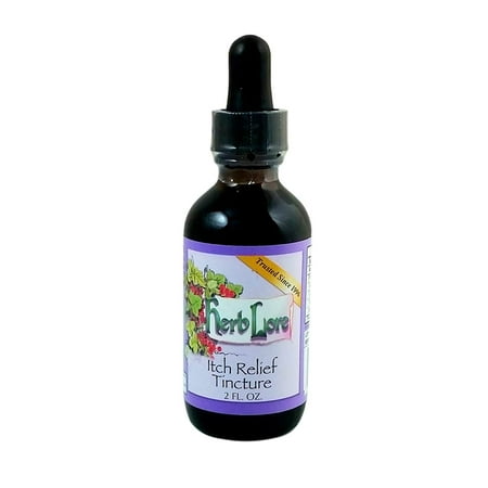 Herb Lore Organic Itch Relief Tincture - 2 oz - Itch Relief for PUPPP Pregnancy Rash and Itchy Skin