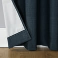 thumbnail image 6 of Sun Zero Duran Thermal Insulated 100% Blackout Grommet Curtain Panel, 50"X95", Navy Blue (Single Panel), 6 of 8