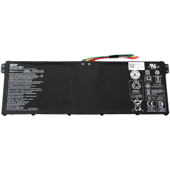 7.7V 37Wh Laptop Replacement Battery for AP16M5J Aspire 1 A114-31 Series A114-31 A114-31-C5Z2 A114-31-C6FA A114-31-P12W 3 A315-51 5 A315-51-31FY A315-51-36R1 A515-51 2ICP4/80/104