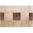 thumbnail image 2 of Premier Copper Products T4DBL-PKG4 4 x 4 in. Hammered Copper Linear Tile, 2 of 6