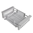 thumbnail image 3 of DEBGFS CHOKSmall Dish Drying Rack Exquisite Design Dish Drying Rack in Sink Flexible Placement Over the Sink Dish Drainer Drying Rack Gray,Grey,3.54×8.86in, 3 of 6