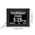 Weerihhol Countdown Clock Large Display 8 Inches Date Day Month Year weerihhol-countdown-clock-large-display-8-inches-date-day-month-year