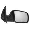 thumbnail image 3 of Damcidoi Mirror Manual w/Chrome Cap Passenger Right Black Textured for Toyota for Sequoia Limited/Platinum/SR5 08-13 & Base 10-13 for Tundra Base/Limited/SR5 07-13 Plastic MRA04804, 3 of 9