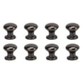 thumbnail image 2 of 8pcs Dollhouse Door Handle Knobs, Metal Rust Proof Mini Round Head Handles Pulls for 1:12 Scale Doll House, 2 of 8