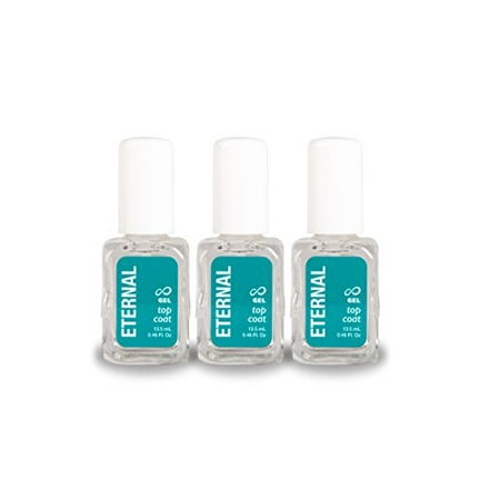 Eternal Top Coat Gel Mirror Shine Strength No Uv Lamp Nail Polish 3 Pack Walmart Canada