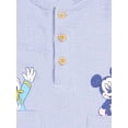 thumbnail image 6 of Mickey & Friends Baby Boy 2 Pack Rompers, Sizes 0/3 Months-24 Months, 6 of 8