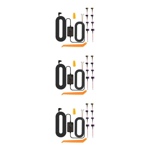ZheElen Type-C Hardwire Kit For DashCam - Durable And Convenient Fast Charging Universal Compatibility TYPEChead 3Set