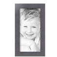 thumbnail image 2 of ArtToFrames 6" x 12" Tungsten Picture Frame, 6x12 inch Gray MDF Poster Frame (WOM-4640),  Pack, 2 of 8