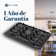 thumbnail image 4 of Parrilla de Gas empotrable Fline Oporto 5 Vidrio templado 90 cm Oporto 5, 4 of 7