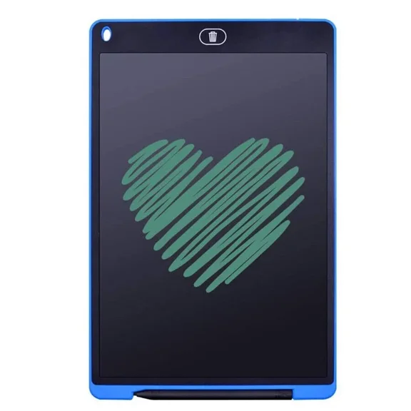 8.5 Portable Colored Lcd Writing Tablet Drawing Board Erasable Notepad Kids Blue