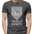 thumbnail image 1 of Playera Camiseta Valhalla Espera Vikingos Unisex + Regalo, 1 of 1