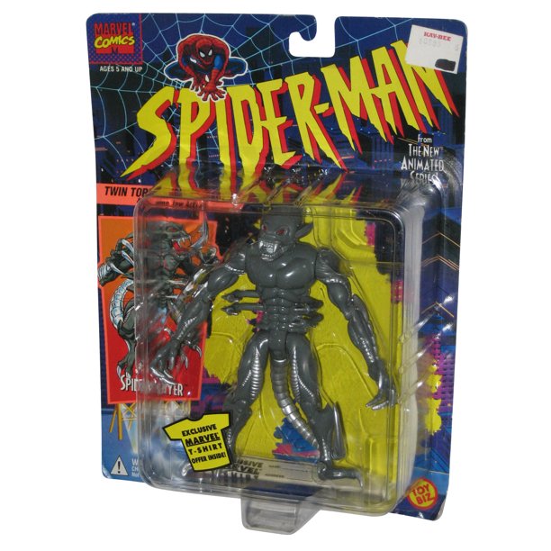 Marvel Spider-Man Animated Alien Slayer (1994) Toy Biz Figure w/ Twin Torso  Pincers 