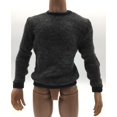 thumbnail image 4 of Accesorios de Suéter nto con Cuello en Hombre para Gris Zulema camiseta de figura de acción masculina, 4 of 8