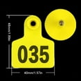 thumbnail image 2 of MOMOJIA Livestock ID Tag Farm Ear Tag for Marking Pigs Cattle Sheep Pack of 100, 2 of 13