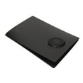 thumbnail image 3 of Placa de panel de consola de juegos de repuesto en negro esmerilado con ventilación térmica para PS5 edición digital, 3 of 12