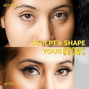 got2b Glued 2-in-1 Brow Gel & Edge Control, Strong Hold Eyebrow & Hair Mascara, 0.54 oz