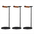 thumbnail image 1 of 3X Soporte Curvo para Auriculares Soporte para Auriculares de Metal Resistente Soporte para Auriculares con Base Sólida para Exhibición de Escritorio de Mesa, A, 1 of 2