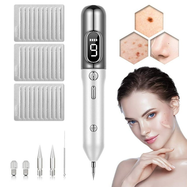 Équipement de Beauté Portable pour Usage Domestique, Recharge USB, Aiguilles Remplaçables, Ajustable