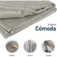 thumbnail image 2 of Cobija King Size Bluelander 2 Piezas Color Perla, 2 of 4