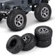 thumbnail image 4 of Neumáticos De Orugas RC 4 Uds Neumáticos De Goma Para Coches Todoterreno Coche Militar De Control Remoto Para Pieza De Accesorio De Orugas RC 1:16, 4 of 7