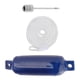 thumbnail image 5 of Defensas para barcos, protección solar marina inflable con pasador inflable acanalado doble Cuerda Blanca Azul, 5 of 9