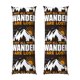 thumbnail image 1 of Balery Not All Who Wander Are Lost4 Funda Protectora para Almohada Corporal de Algodón Hipoalergénico con Cierre(55 x 21 pulgadas), Almohadas No Incluidas, 1 of 7