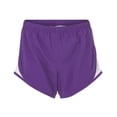 thumbnail image 3 of Boxercraft BW6102 Women's Basic Sport Short-Purple/White-XXS, 3 of 4