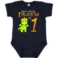 thumbnail image 3 of Inktastic Dragon 1st Birthday Turning One Boys or Girls Baby Bodysuit, 3 of 5