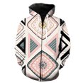 thumbnail image 1 of Sudadera con capucha y cremallera para hombre, diseño de mapa de tribus primitivas étnicas, con estampado 3D, divertida y genial, para adolescentes, de manga larga, para primavera, 1 of 6