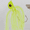Chartreuse, variant on Yeljim Flipping Wizard Black Bladed Jig