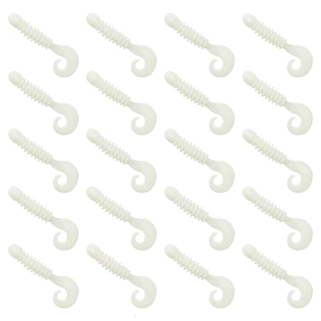 hejhncii 20lots Floating Pencil Fishing Lures Swimbait Thread Light Floating Soft Baits