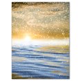 thumbnail image 2 of Sunset Over the Sea with Snow - Skyline Photography Canvas Art, 2 of 3