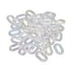 thumbnail image 4 of Anillos de unión de acrílico - 50 piezas de eslabones de cadena ensamblables transparentes para manualidades y bolsos, 4 of 10