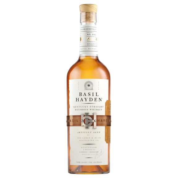 Basil Hayden Artfully Aged Straight Bourbon, 750 ml Bottle, 40% ABV