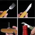 thumbnail image 4 of Foldable Camping Utensil Set - Multi-Functional Knife, Fork, Spoon Combo for Outdoor Activities and Sports Camping Picnic Travel, 4 of 10