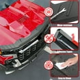 thumbnail image 4 of Furnhome Hood Deflector Compatible with 2019-2024 Chevy Silverado 1500, TPE Hood  Replacement for 2019-2024 Chevy Silverado Accessories, 4 of 7