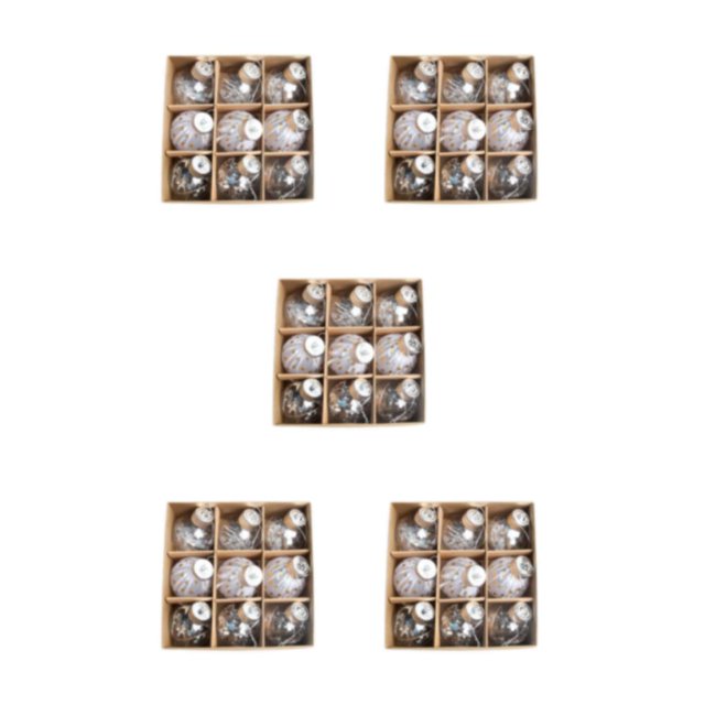 ZheElen Festive Decorations For Christmas Tree Spread Holiday Cheer Christmas Balls Decorations Christmas Decorations Home Decor A 5Set