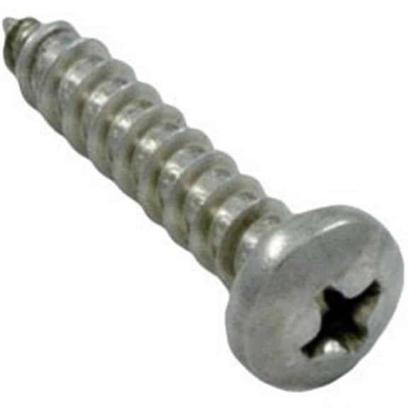 10-12 x 1 in. Pan Head Stainless Steel Screw