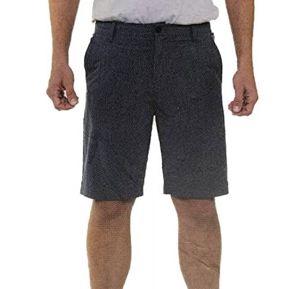 Micros Men's 4-Way Stretch Short (40, Charcoal)