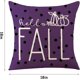 thumbnail image 5 of Juego de 4 fundas de almohada CHAO de Otoño 18x18 pulgadas con Alfabeto de Calabaza, 5 of 5