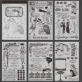 thumbnail image 1 of Paper Sticker Book, Art Poster Series, Material Handbook, Collage, Decorative Paper, 1 of 5